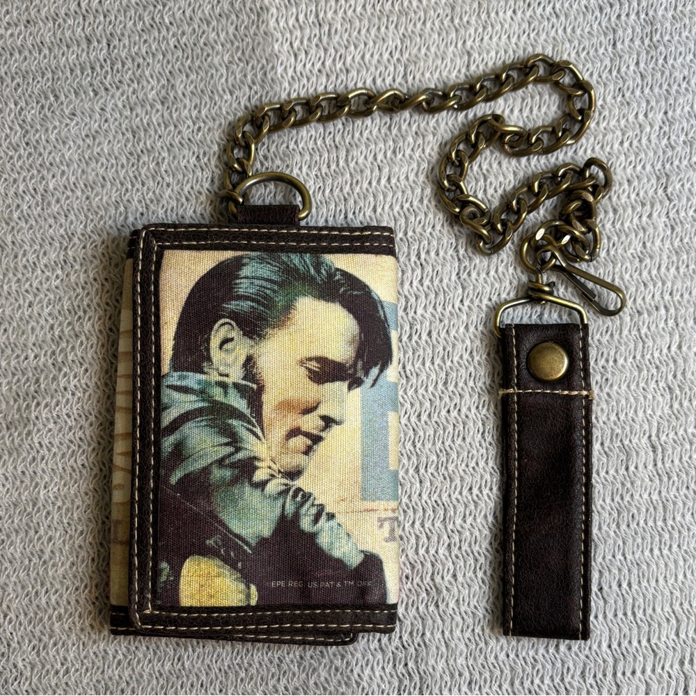 Elvis Presley 30th Anniversary Chain Wallet